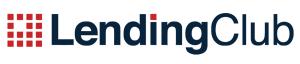 Lending Club logo in red and dark blue